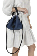 Дънкова Miami Denim Bucket Bag - Image 7