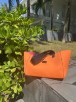 Чанта с две лица Miami Bag Reversible Оранж/Розов - Image 3