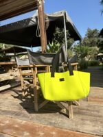 Чанта с две лица Miami Bag Reversible Черен/Неон-Жълт - Image 3